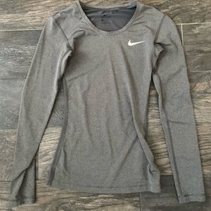 Nike long sleeve workout top